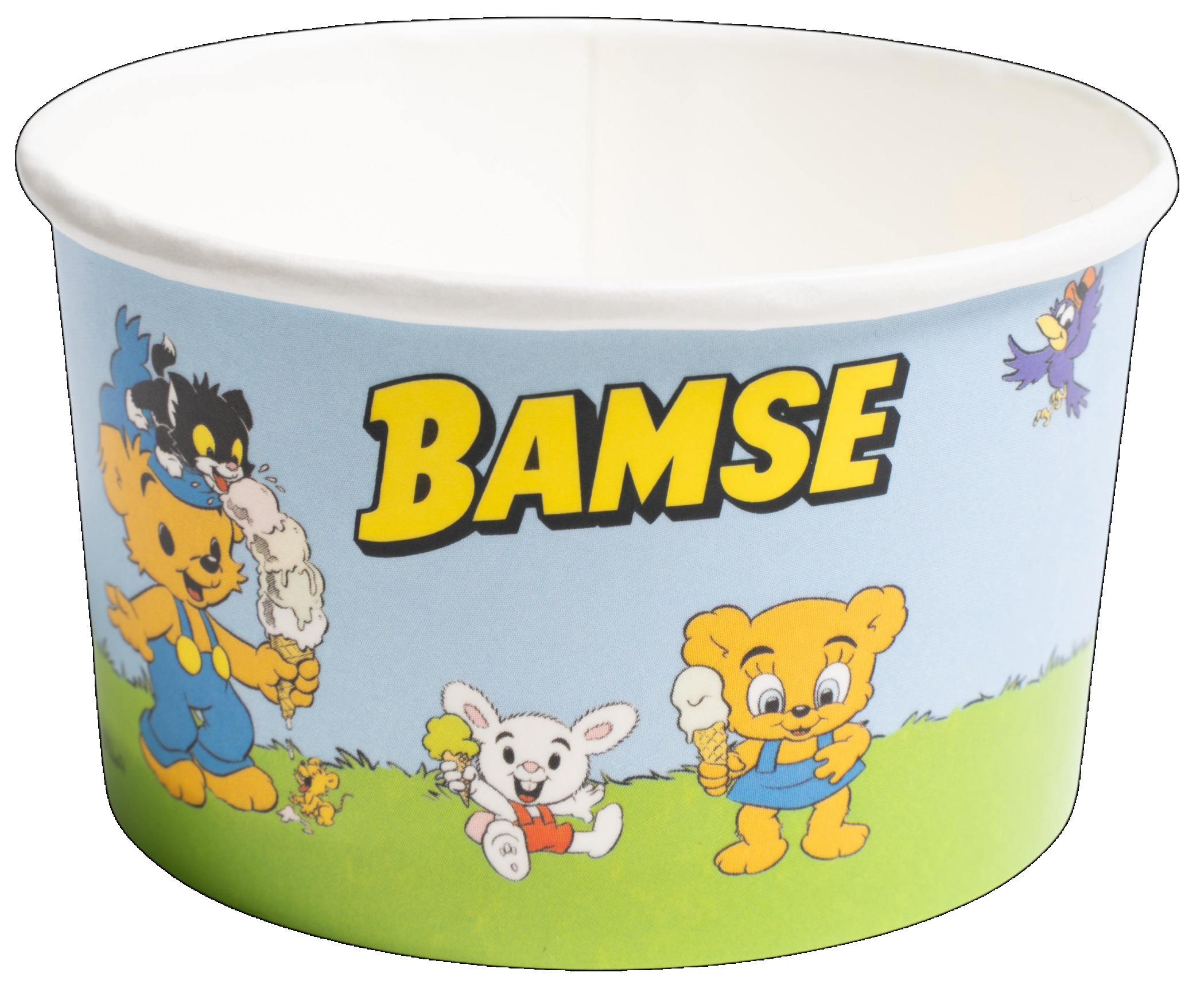 Glassbägare Bamse 160ml