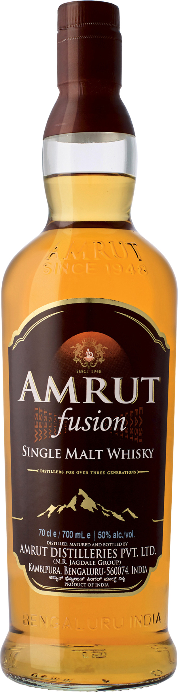 Amrut Fusion Indian Single Malt Whisky