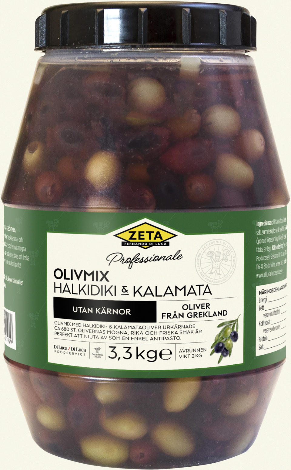 Olivmix Kalamata Urkärnade och