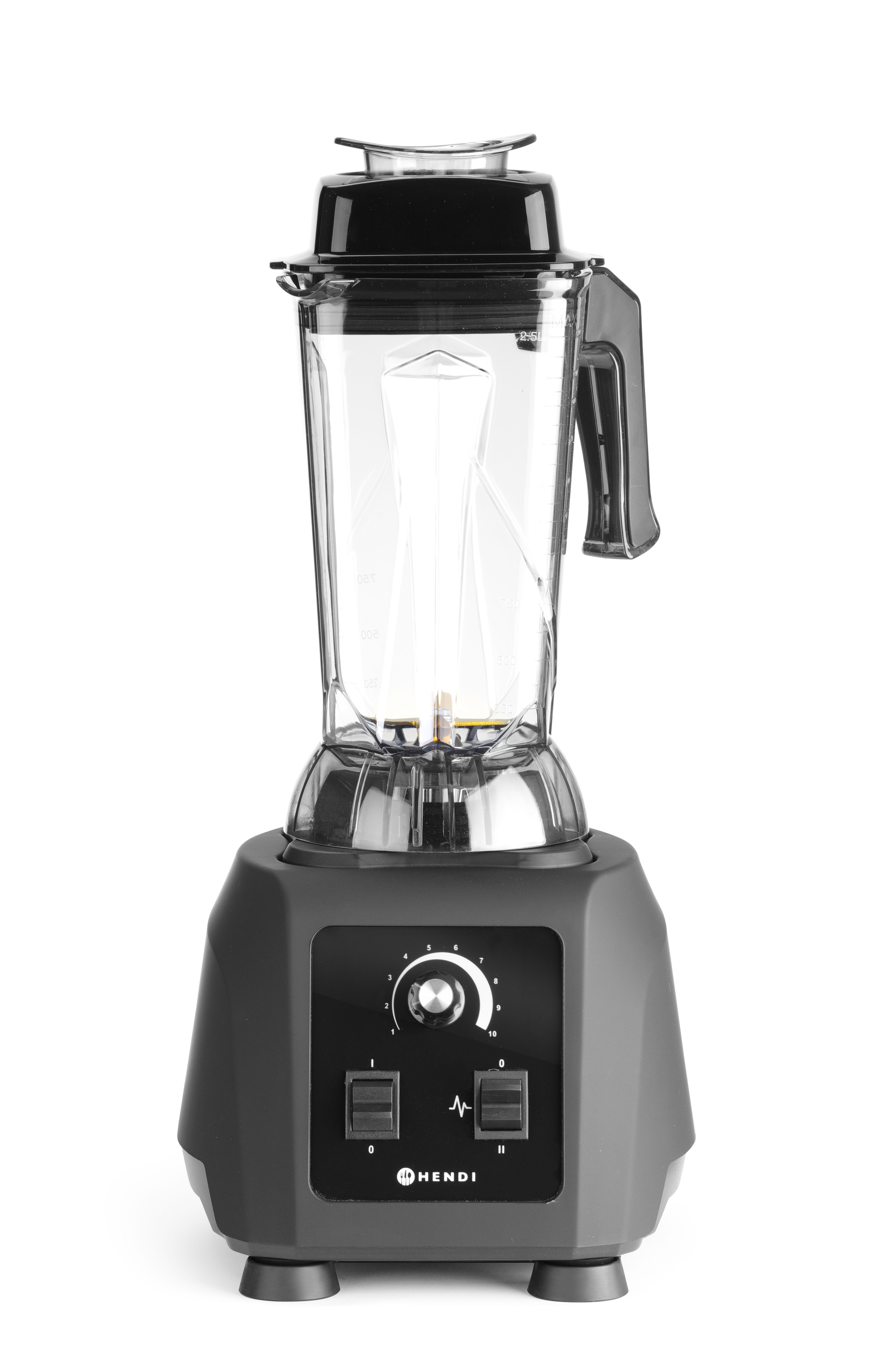 Blender med Plastkanna Svart 270x250xH580mm
2,5 Liter