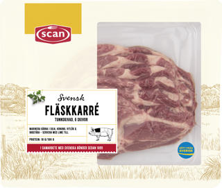 Fläskkarré Tunnskivad Sverige