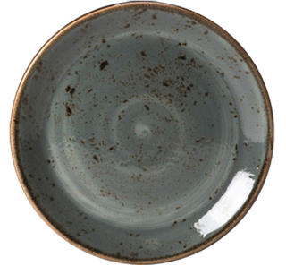 Craft Blå tallrik flat Ø20cm