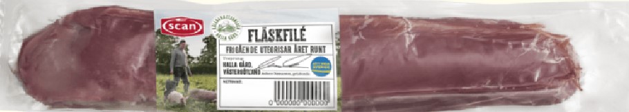 Fläskfilé Putsad Hållbarhetsgris Sverige