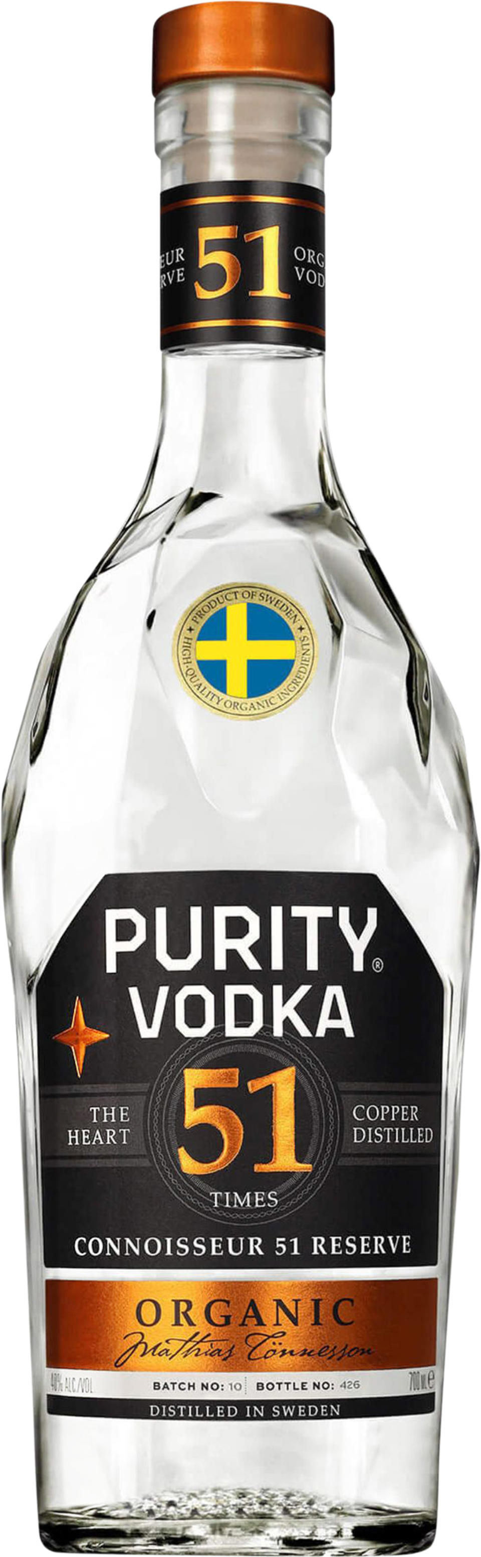 Purity Vodka Connoisseur 51 Reserve