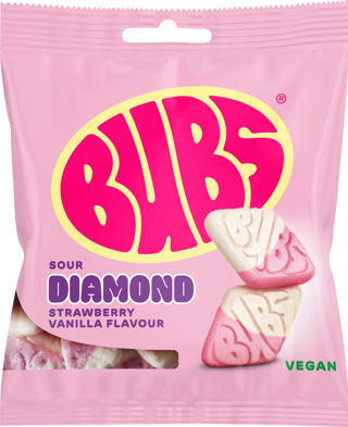 Bubs Strawberry & Vanilla Diamond