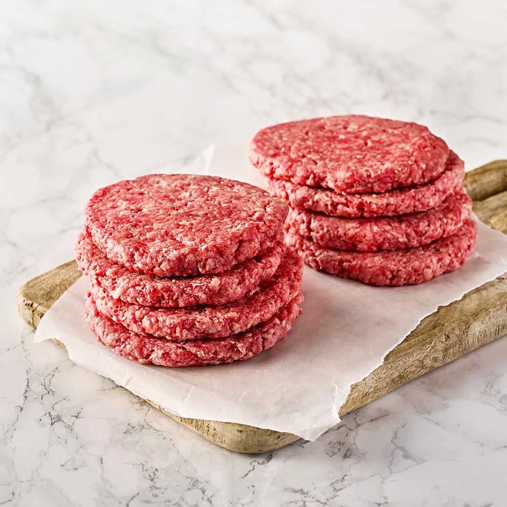 Hamburgare Smash 100g Utvald med Talg EU