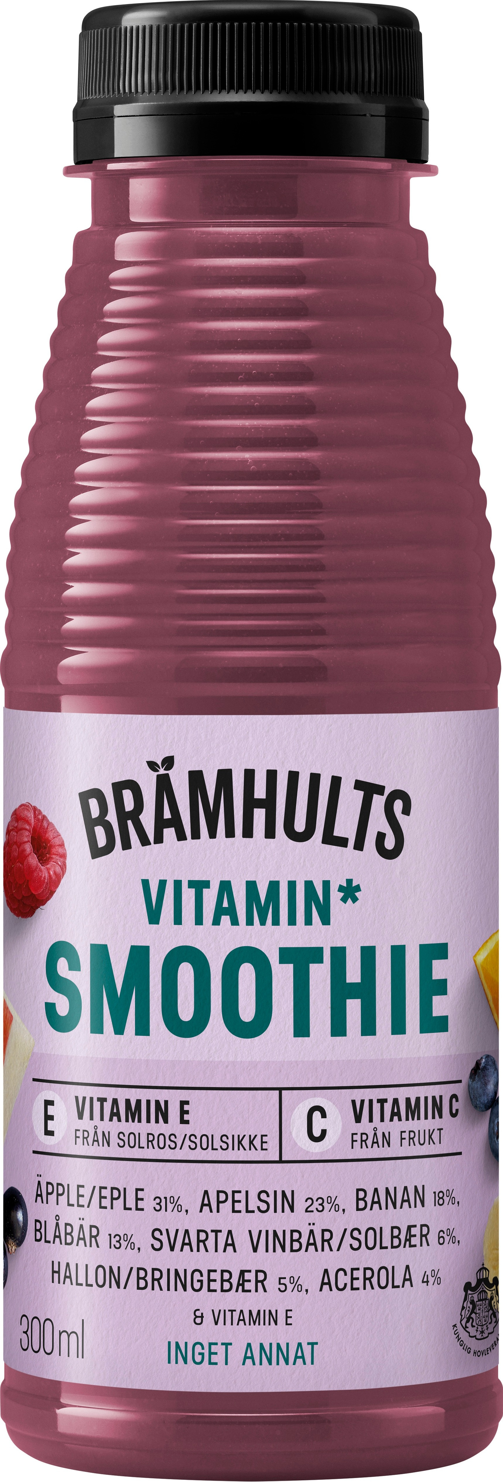 Smoothie Energi Ananas Jordgubb Passion PET