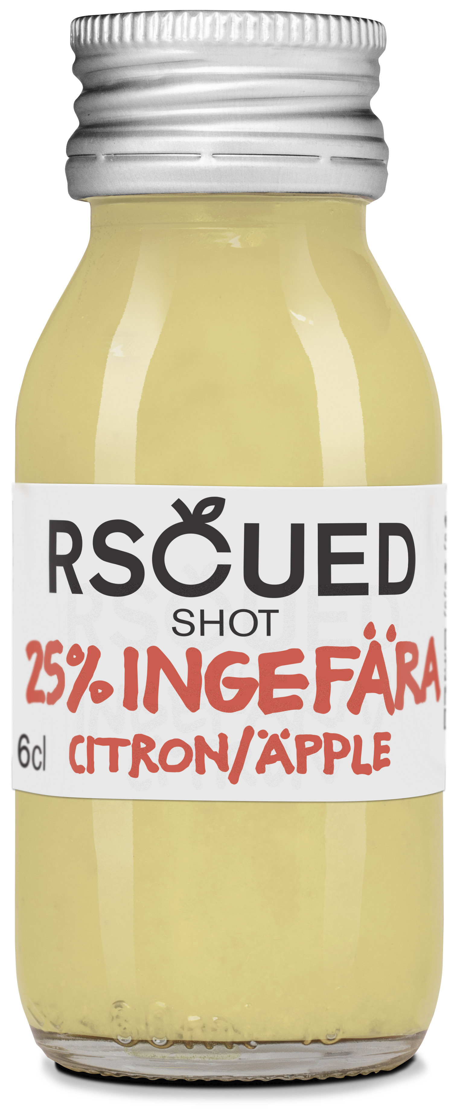 Rscued Shot Ingefära, Citron & Äpple ENGL