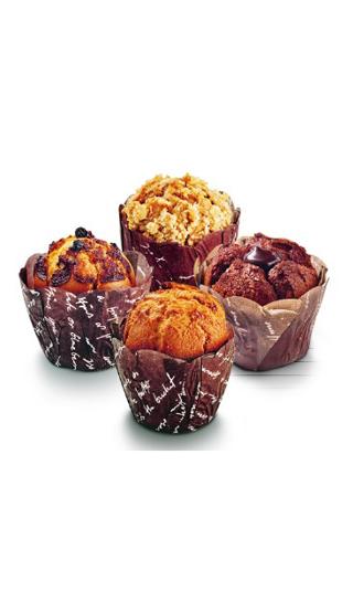 Muffins 4 sorter 80g