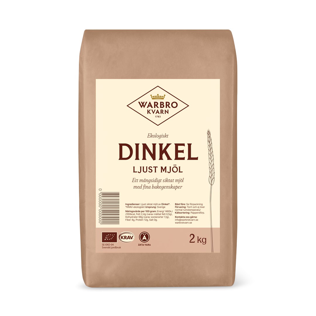 Dinkelmjöl Ljust Siktat EKO KRAV