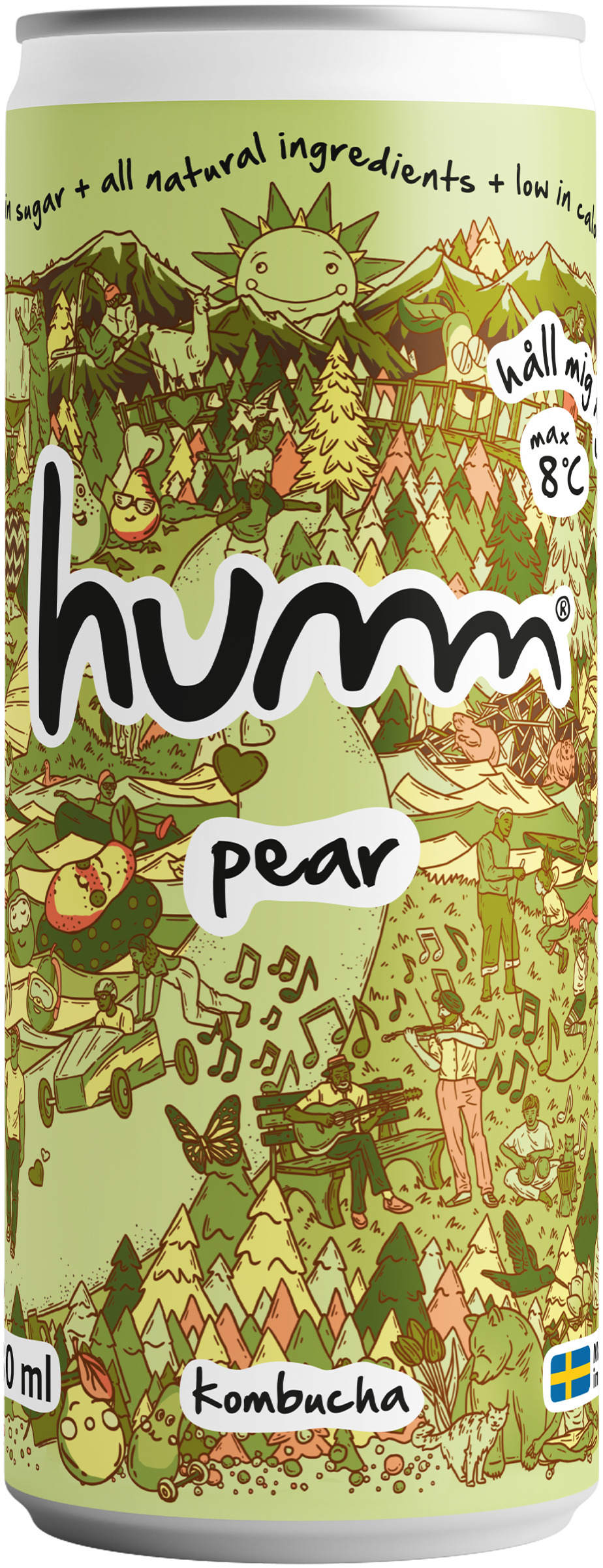 Kombucha Päron BRK EKO