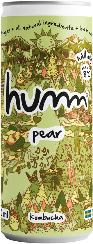 Kombucha Päron BRK EKO