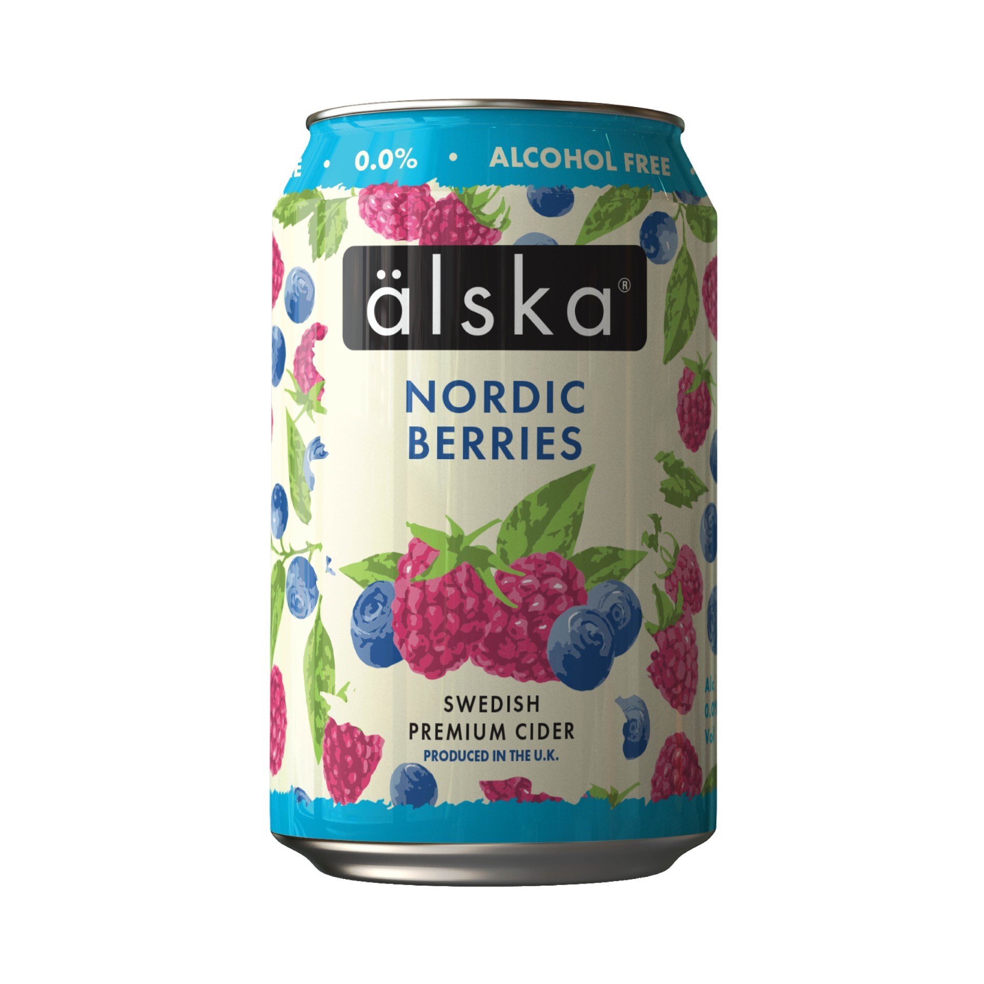 älska Cider Nordic Berries Alkoholfri BRK