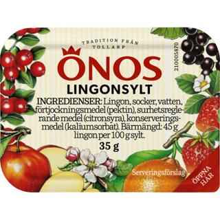 Lingonsylt Portion