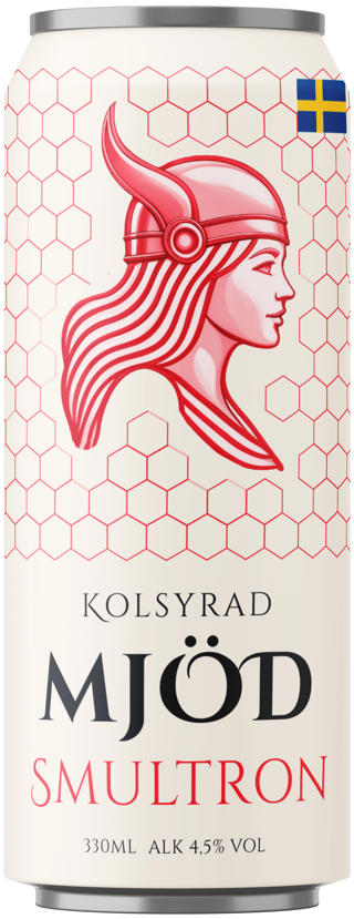 Kolsyrad Mjöd Smultron BRK