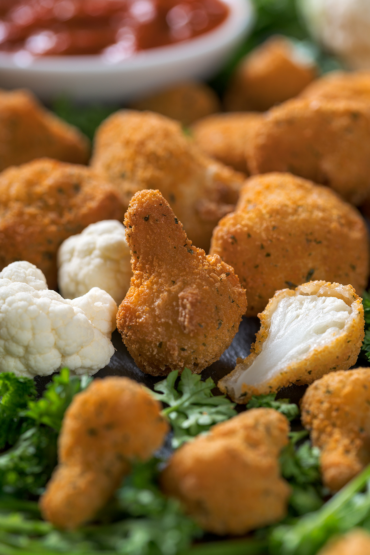 Breaded Cauliflower Bites