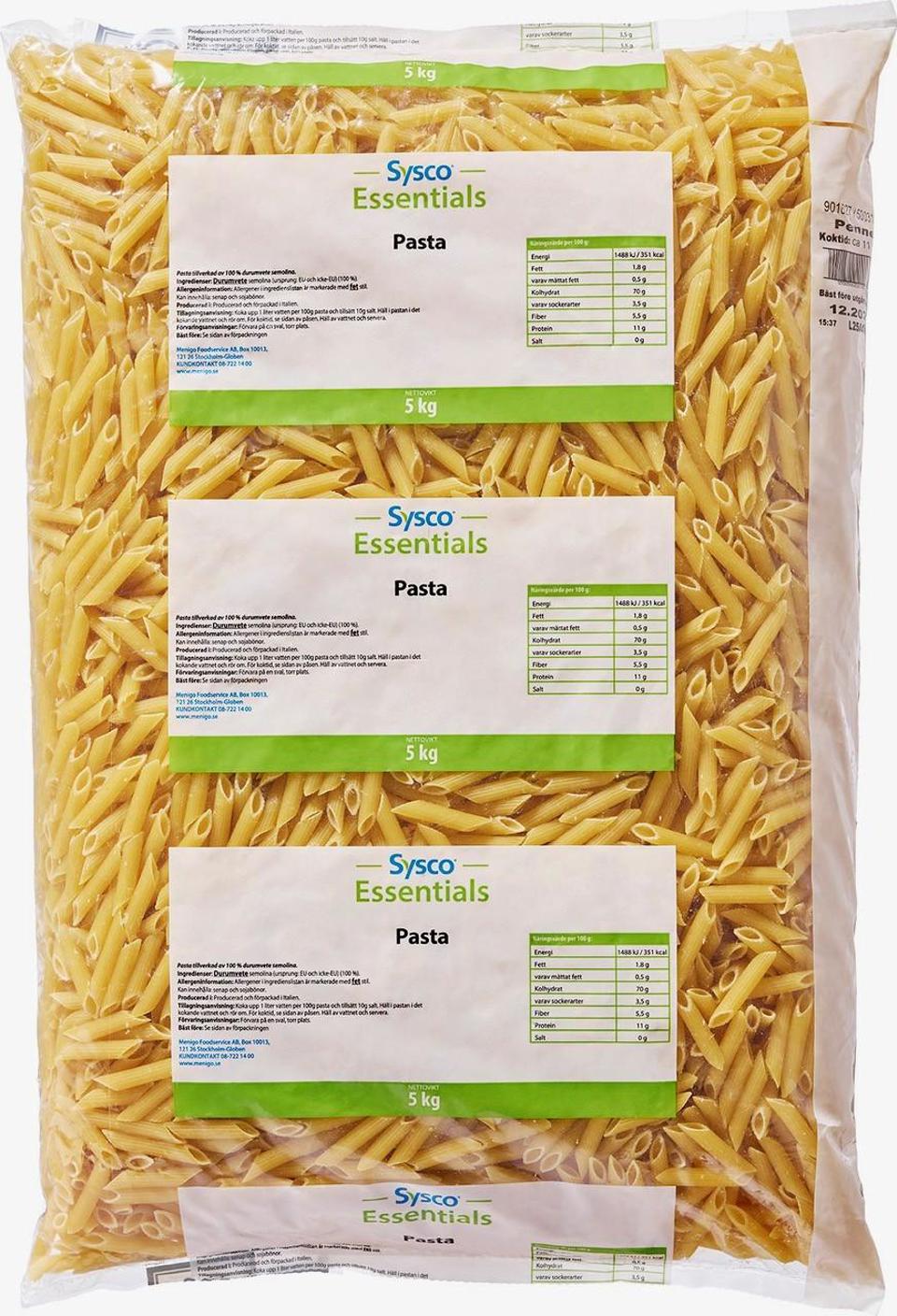 Penne Rigate Fiber
