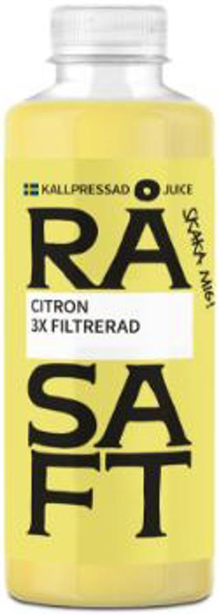 Råsaft Citron x3 Filtrerad