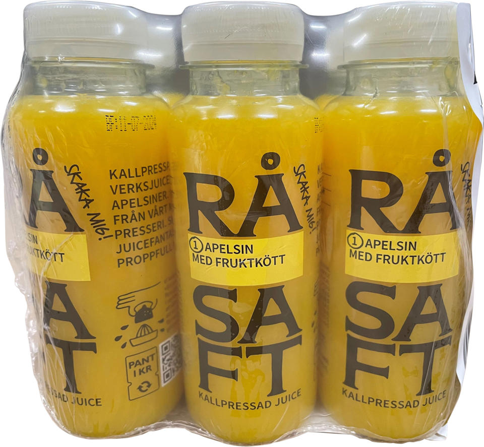 Råsaft Apelsin PET