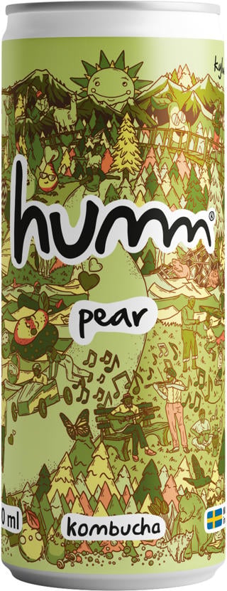 Kombucha Päron BRK EKO