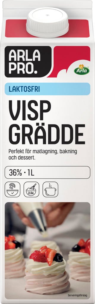 Vispgrädde 36% Laktosfri