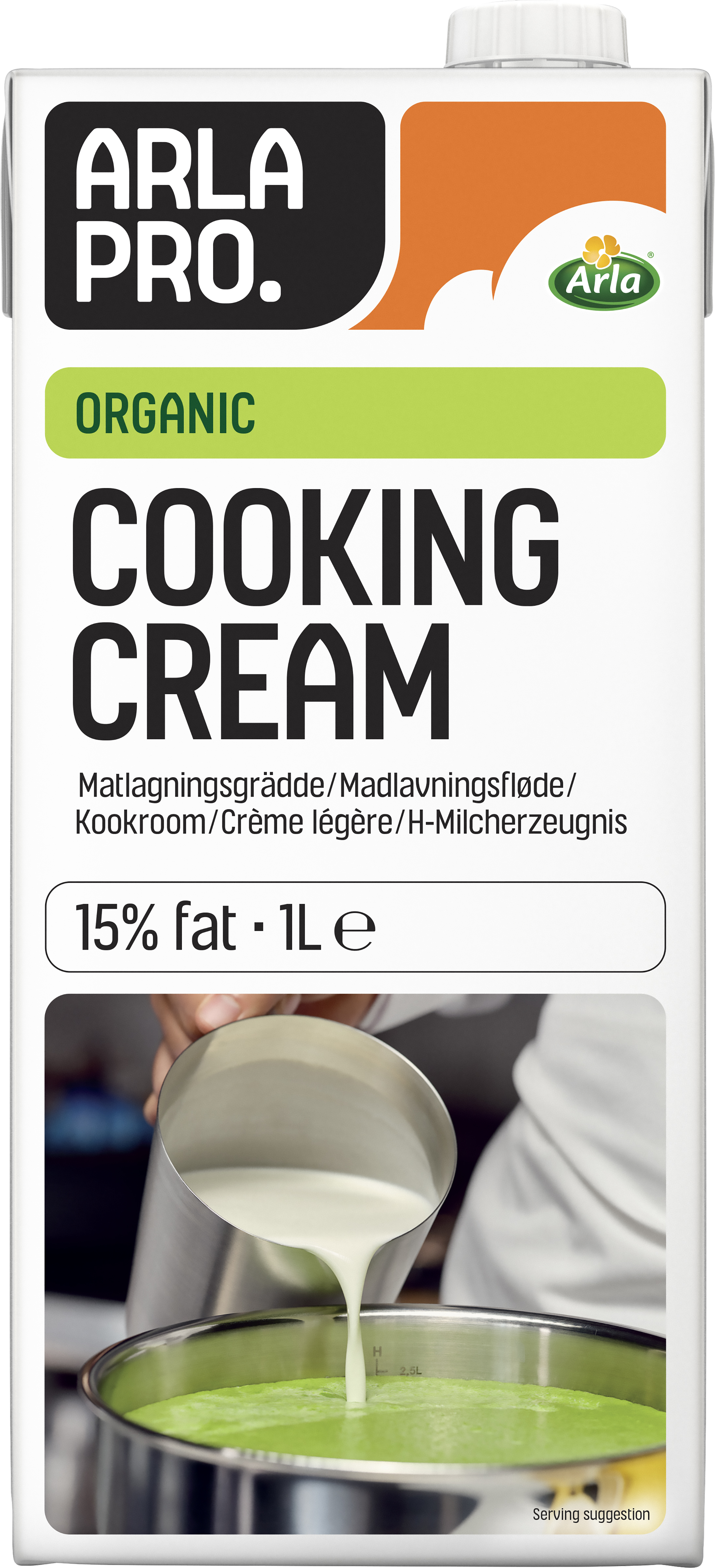 Matlagningsgrädde 15% Ekologisk