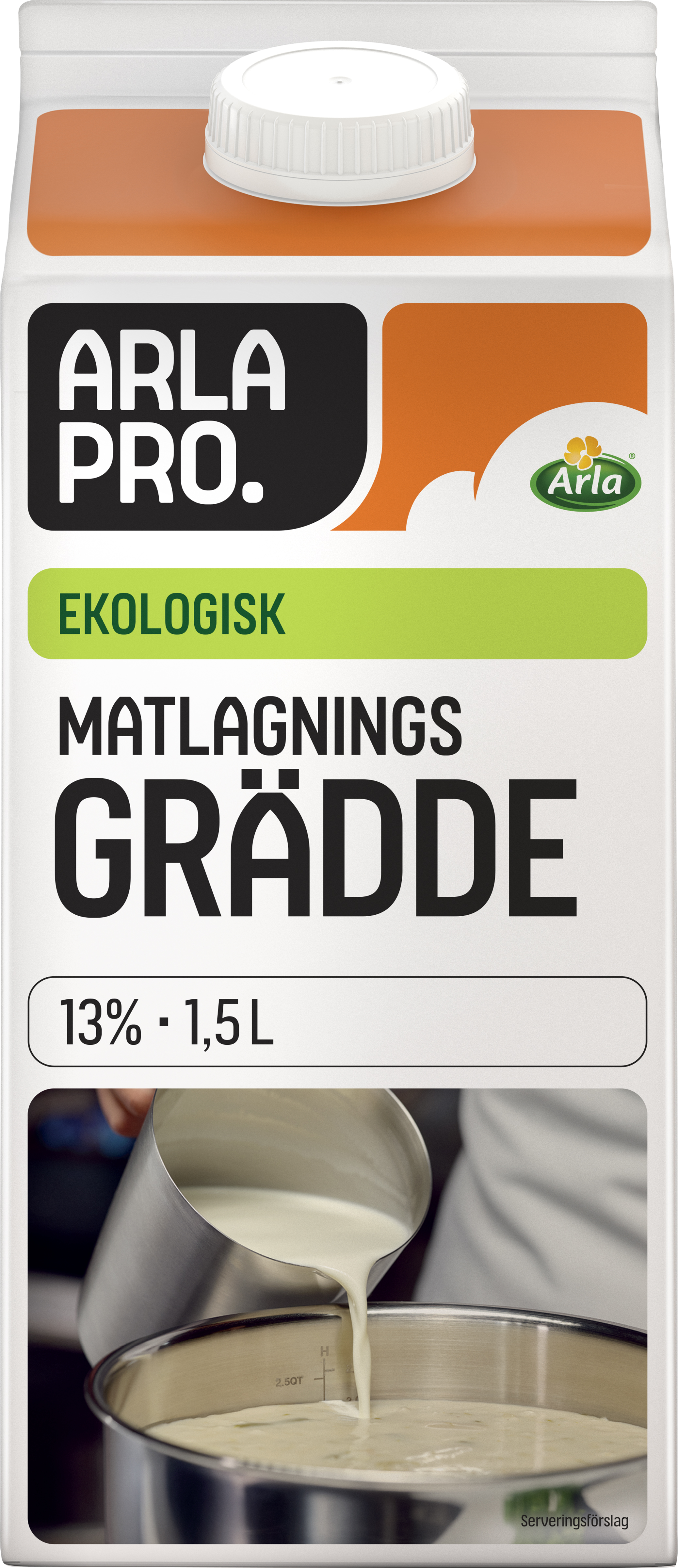 Matlagningsgrädde 13% EKO KRAV
