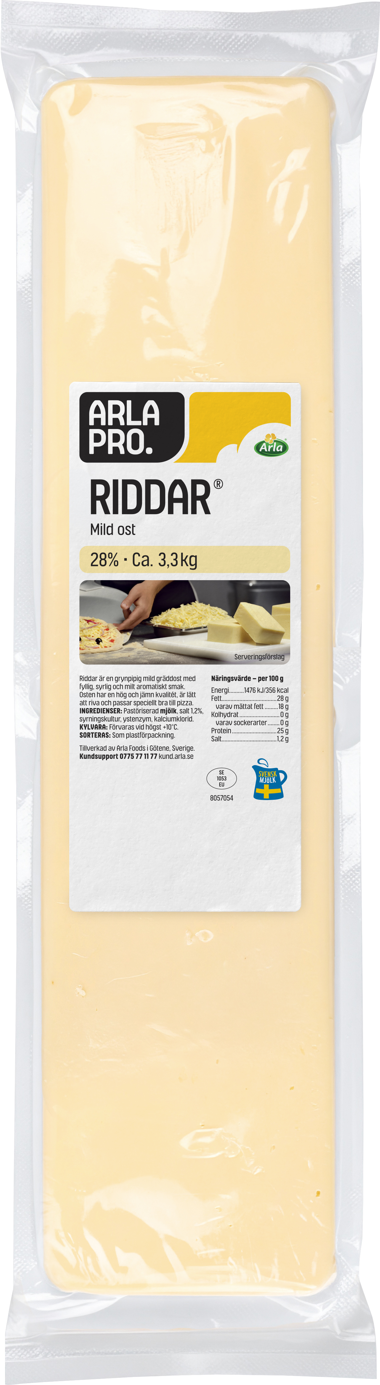 Riddarsost 28%