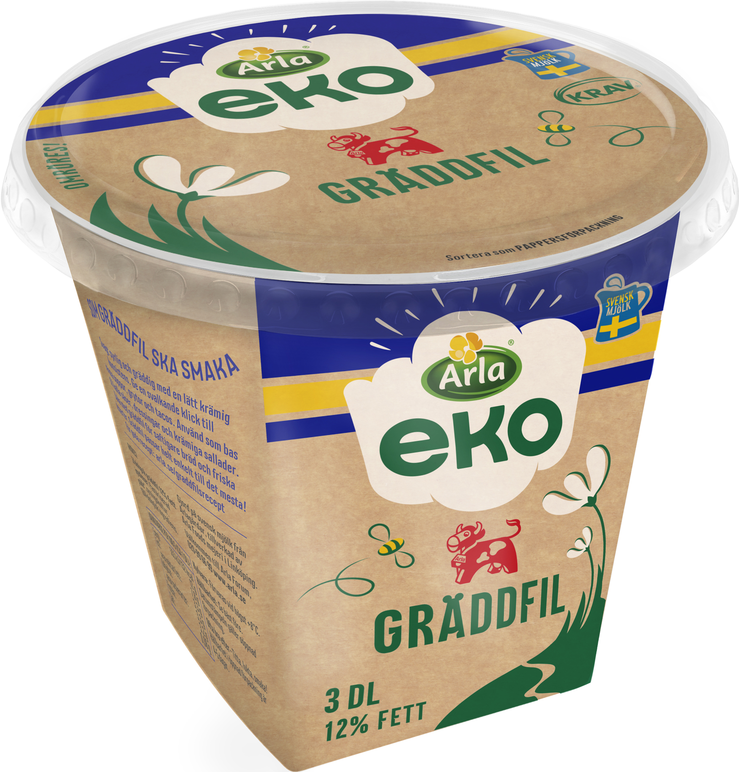 Gräddfil 12% EKO KRAV