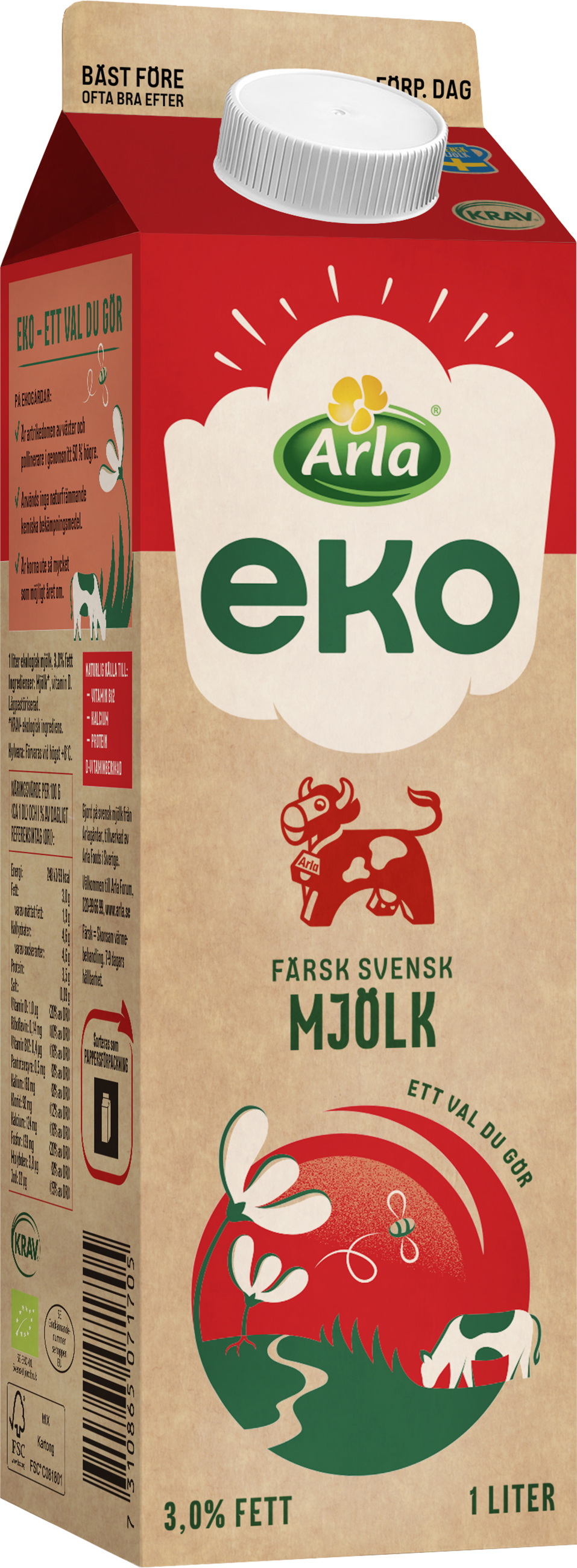 Standardmjölk 3% EKO KRAV