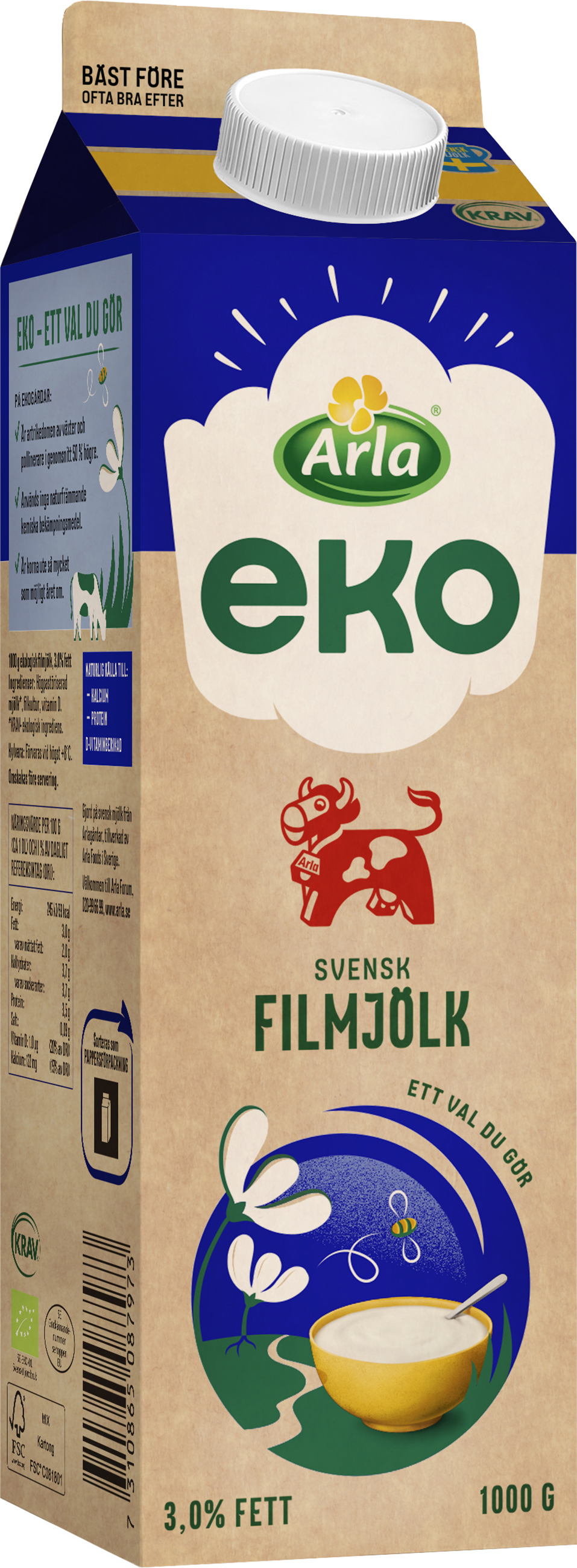 Filmjölk 3% EKO KRAV