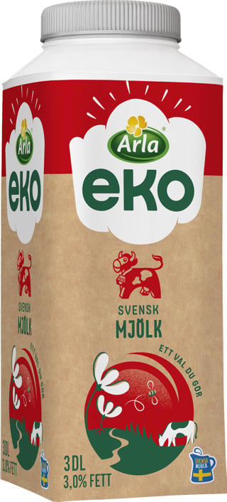 Standardmjölk 3% EKO KRAV