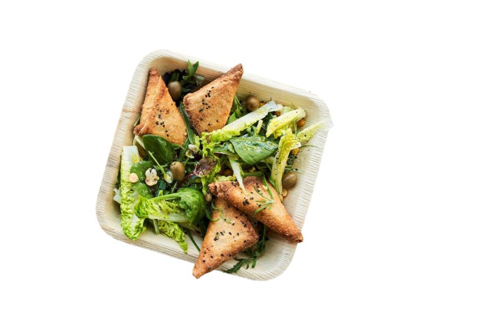 Samosas vegatariska med grönsaker
