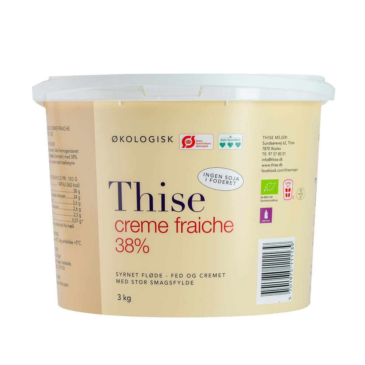 Crème Fraiche 38% EKO