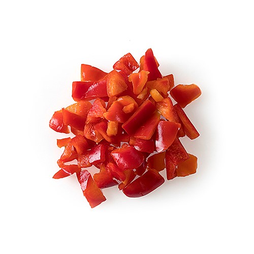 Paprika Röd i Bit 20x30mm