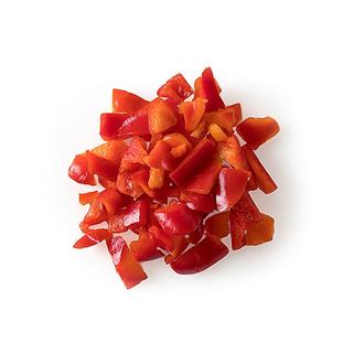 Paprika Röd i Bit 20x30mm