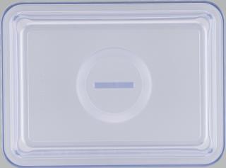 Lock Bisfenolfri Plast Transparent/Blå 23x15x4,5cm