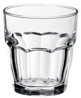Rock Bar Glas Stapelbart Härdat 27cl Ø82mm 89mm