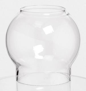 Lampglas glob klar Ø10,2cm 7,9cm