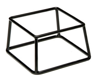 Buffeställning Gummerad Metall 18x18x10cm