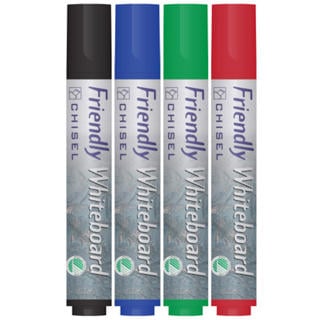 Whiteboardpenna 4-pack