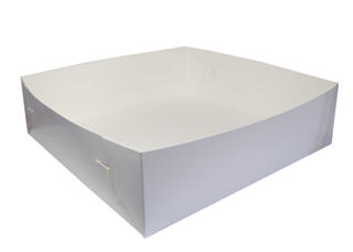 Tårtkartong Vit 350x350x120mm