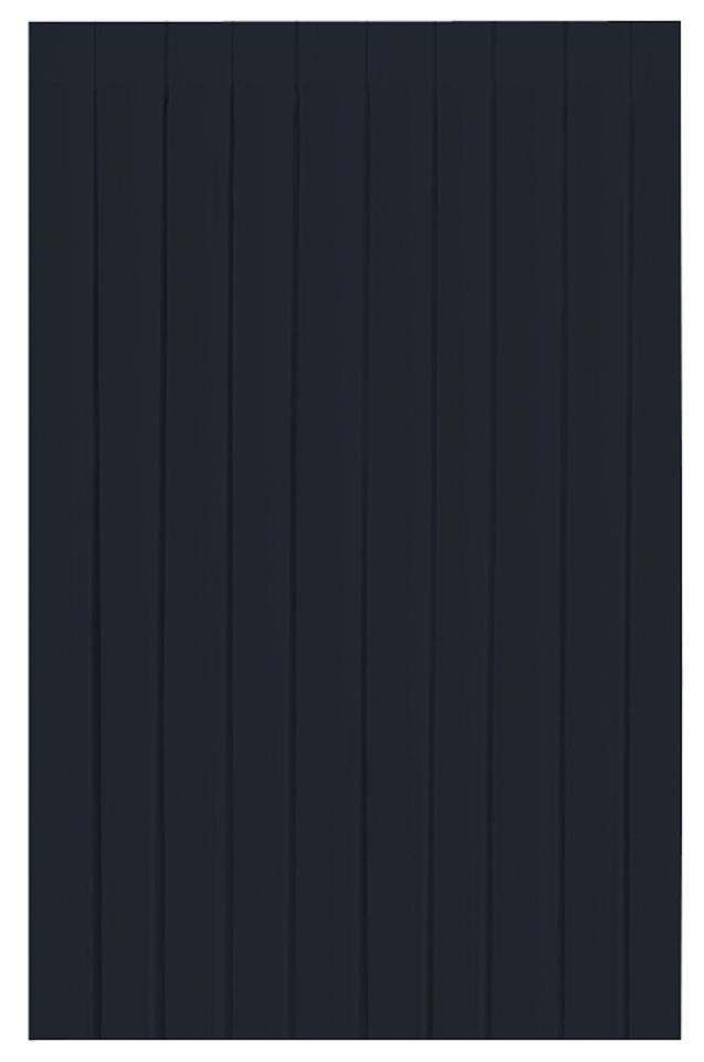 Dukkjol svart 0,72x4 m