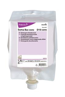 Allrengöringsmedel- och desinfektionsmedel 1,5L
Suma Bac conc D10