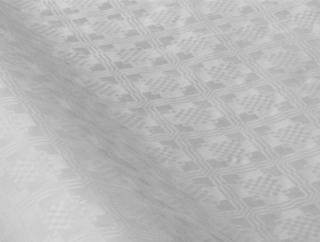 Snibbduk Damast 80x80cm Vit