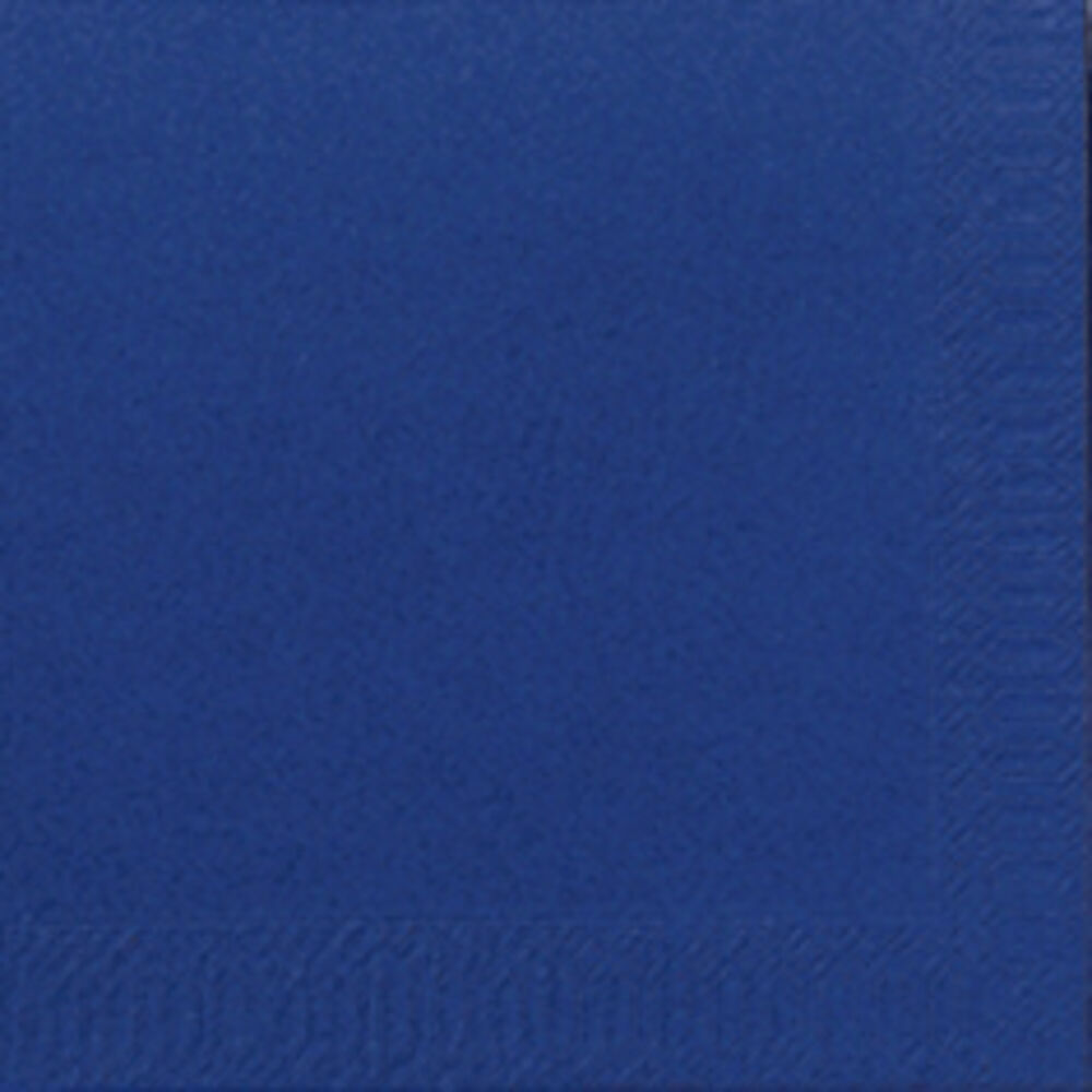 Servett 1/4-vikt 3-lag 24x24cm mörkblå