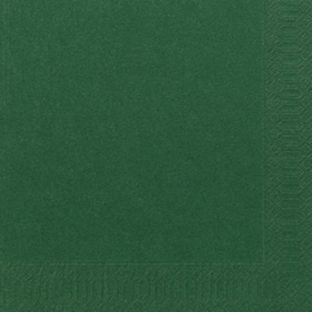 Servett 1/4-vikt 3-lag 24x24cm mörkgrön