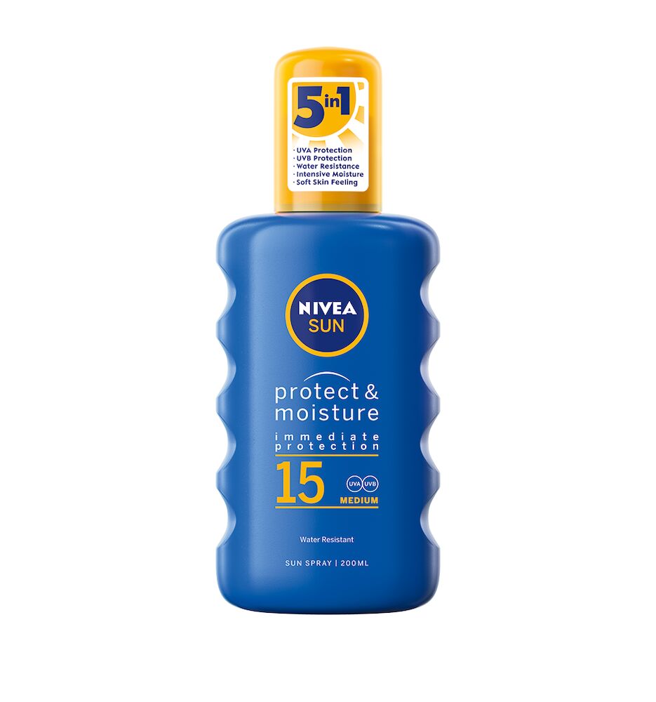 Solskydd spray Protect & moisture SPF 15