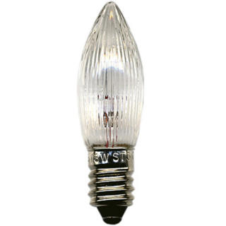 Topplampa E10 Klar 55V 3-pack