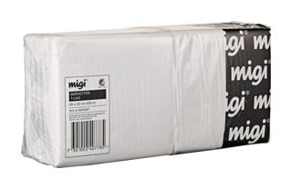 Servett 1/4-vikt 1-lag 33x33cm Vit